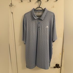 Adidas Men’s Golf Polo Shirt- 2XL - Glow Blue